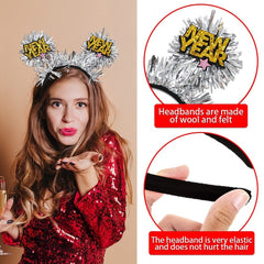 Happy New Year Headband 2025 Party Headband